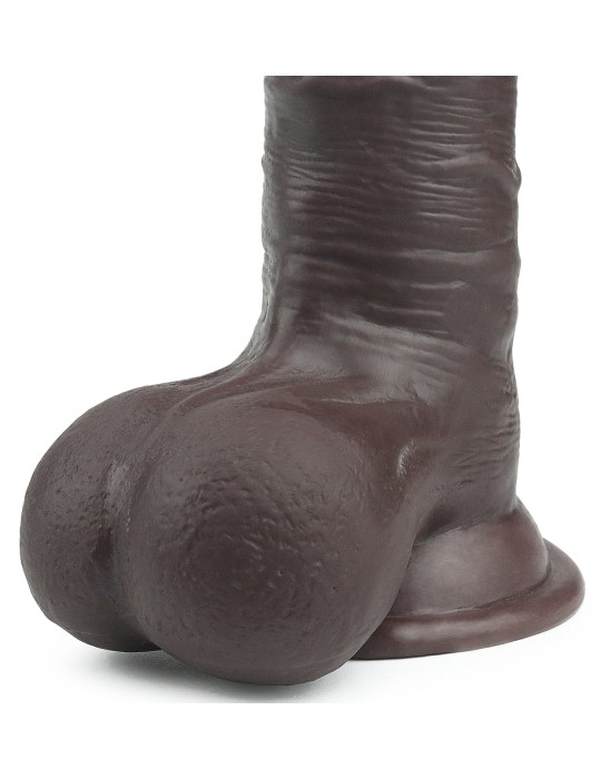 Gode Sliding Skin 15 x 4.8 cm Marron