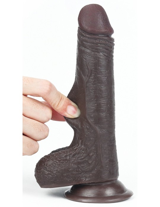 Gode Sliding Skin 13 x 3.5cm Marron