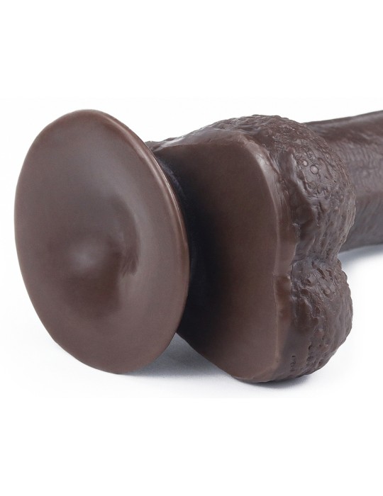 Gode Sliding Skin 13 x 3.5cm Marron