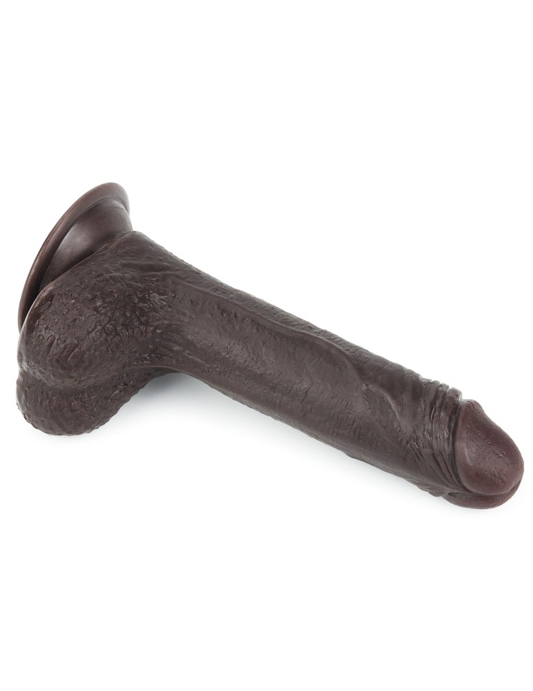 Gode Sliding Skin 13 x 3.5cm Marron