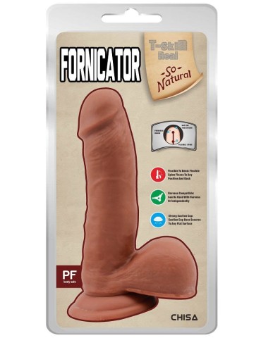 Gode réaliste Fornicator 13 x 4cm Latino 2