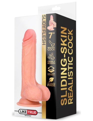 Gode réaliste Slidy Cock 12.5 x 3.8cm 2