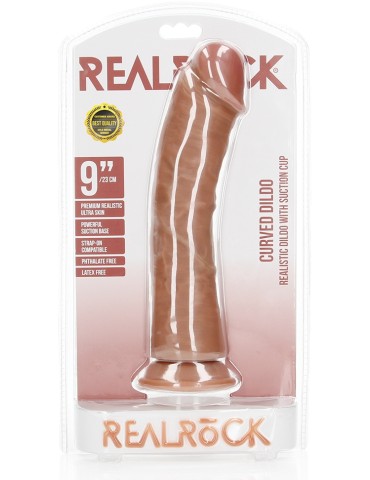 Gode réaliste Curved Strong 23 x 5.5cm Latino 2