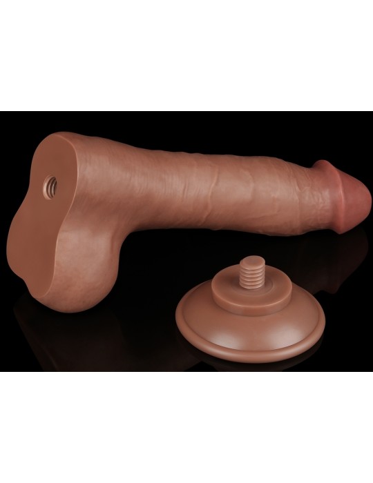 Gode Sliding Skin 13 x 3.7cm Marron