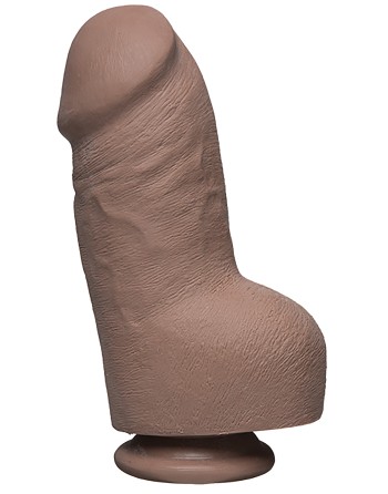 Gode rÃ©aliste Fat D UltraSkyn 14 x 7 cm Caramel