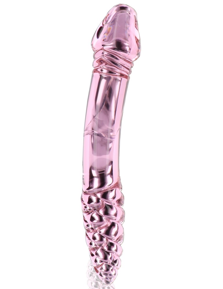 Gode en verre Rhinestone Scepter 23 x 3.6cm Rose Gode en verre Rhinestone Scepter 23 x 3.6cm Rose