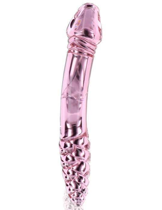 Gode en verre Rhinestone Scepter 23 x 3.6cm Rose Gode en verre Rhinestone Scepter 23 x 3.6cm Rose