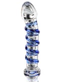 Gode en verre G-Spot Gemstone 17 x 3.7cm