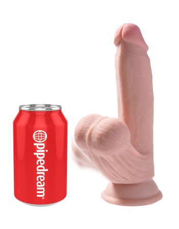 Gode rÃ©aliste 3D Cock Swinging Balls 15  x 4 cm
