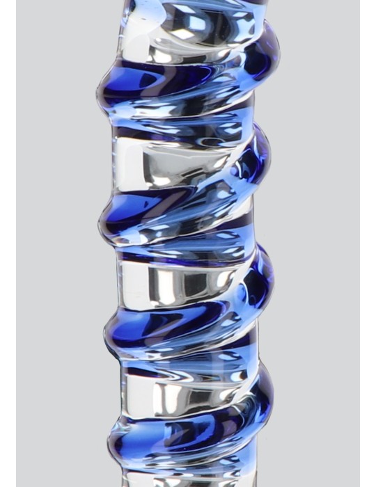 Gode en verre G-Spot Gemstone 17 x 3.7cm