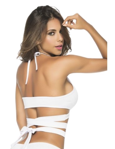 Top Wrap Around blanc - MAL9024WHT 2