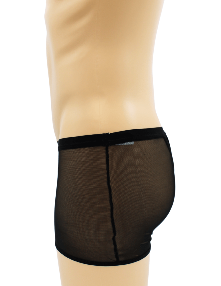 Boxer noir semi opaque - LM2502-67BLK
