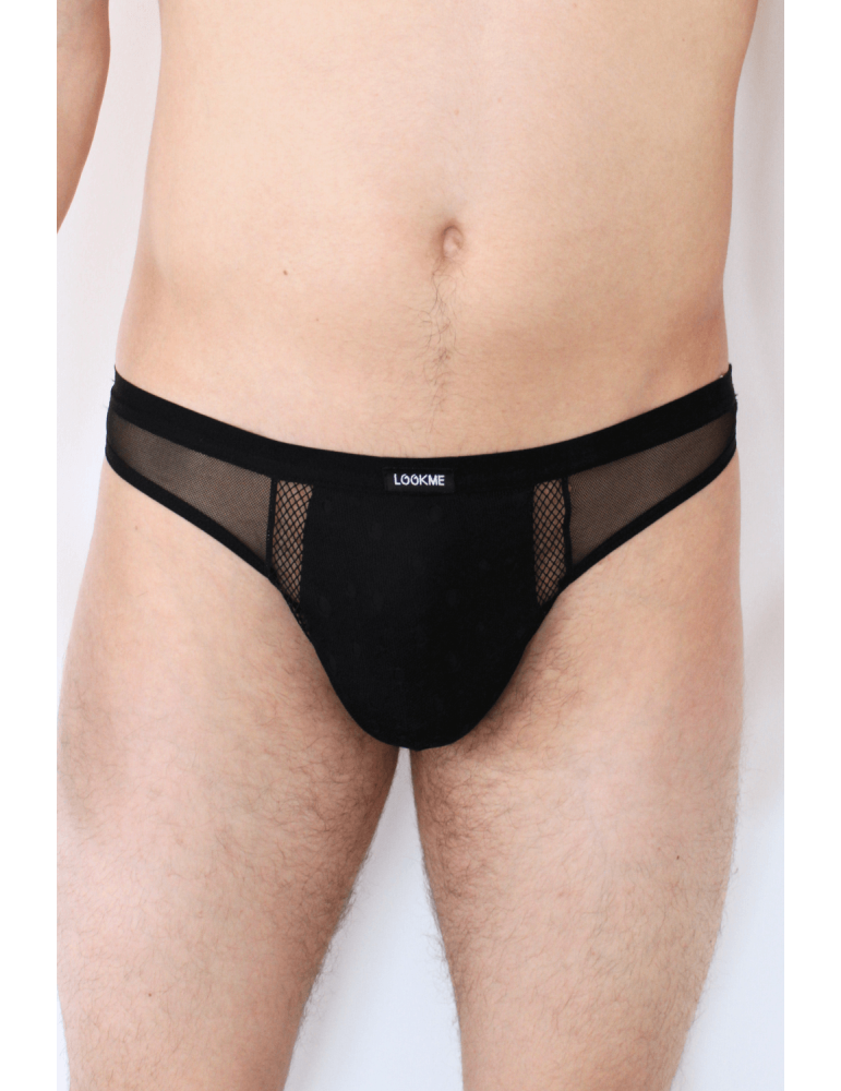 String noir semi opaque - LM2502-57BLK