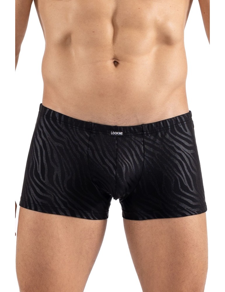 Boxer noir  gold Zebra - LM2403-67BLK Boxer noir  gold Zebra - LM2403-67BLK