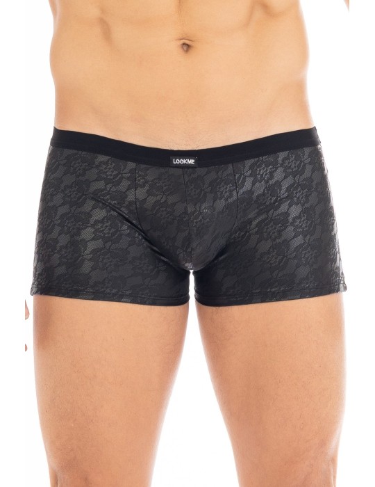 Boxer noir Pleasure - LM2302-67BLK Boxer noir Pleasure - LM2302-67BLK