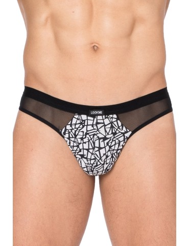 String imprimé noir et blanc New Look - LM2299-02BWH 2