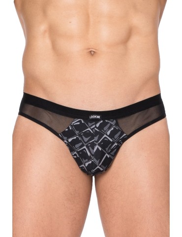 String imprimé noir New Look - LM2299-02BLK 2