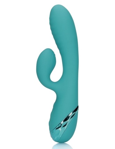Vibro Rabbit Gonflable Flatblue 11 x 3.5cm