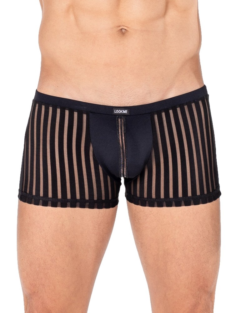 Boxer noir Biker - LM2201-67BLK Boxer noir Biker - LM2201-67BLK