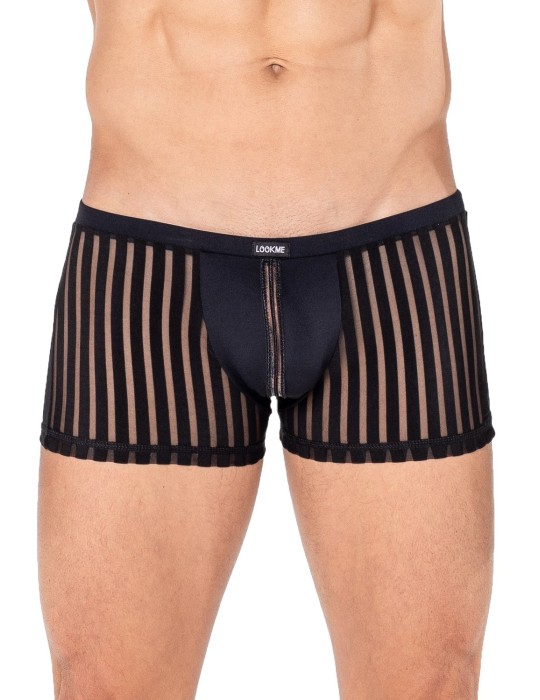 Boxer noir Biker - LM2201-67BLK Boxer noir Biker - LM2201-67BLK