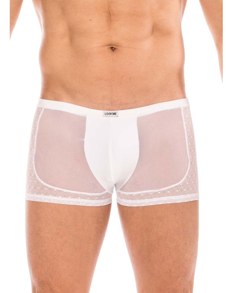Boxer blanc Midnight - LM2103-67WHT Boxer blanc Midnight - LM2103-67WHT