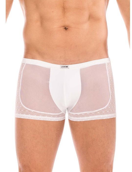 Boxer blanc Midnight - LM2103-67WHT Boxer blanc Midnight - LM2103-67WHT