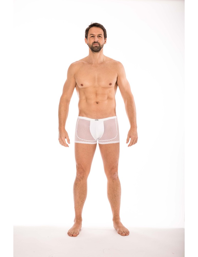 Boxer blanc Midnight - LM2103-67WHT