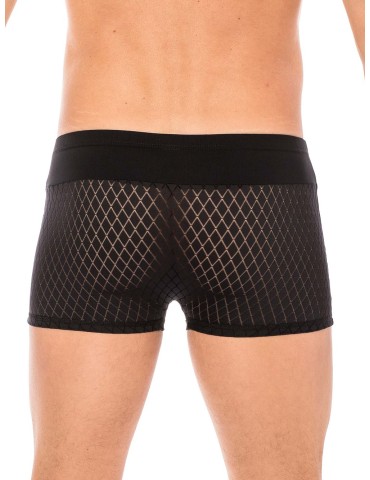 Boxer noir Seduction - LM2105-67BLK 2