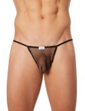 String ficelle noir filet - LM999-06MBLK