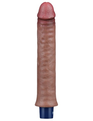 Gode vibrant Softee Wizz 21 x 4cm Marron