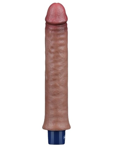 Gode vibrant Softee Bizz 20 x 3.7 cm Marron