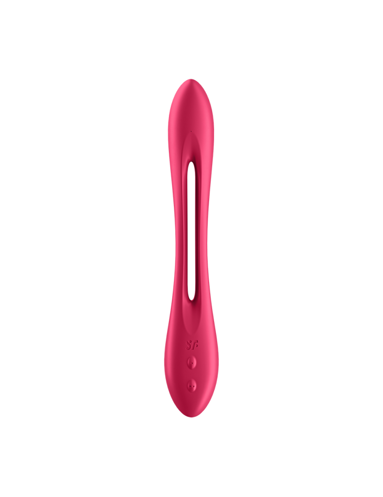 Sextoy flexible multifonction, vibromasseur, cockring, stimulateur de clitoris USB Elastic Joy Satisfyer - CC597800