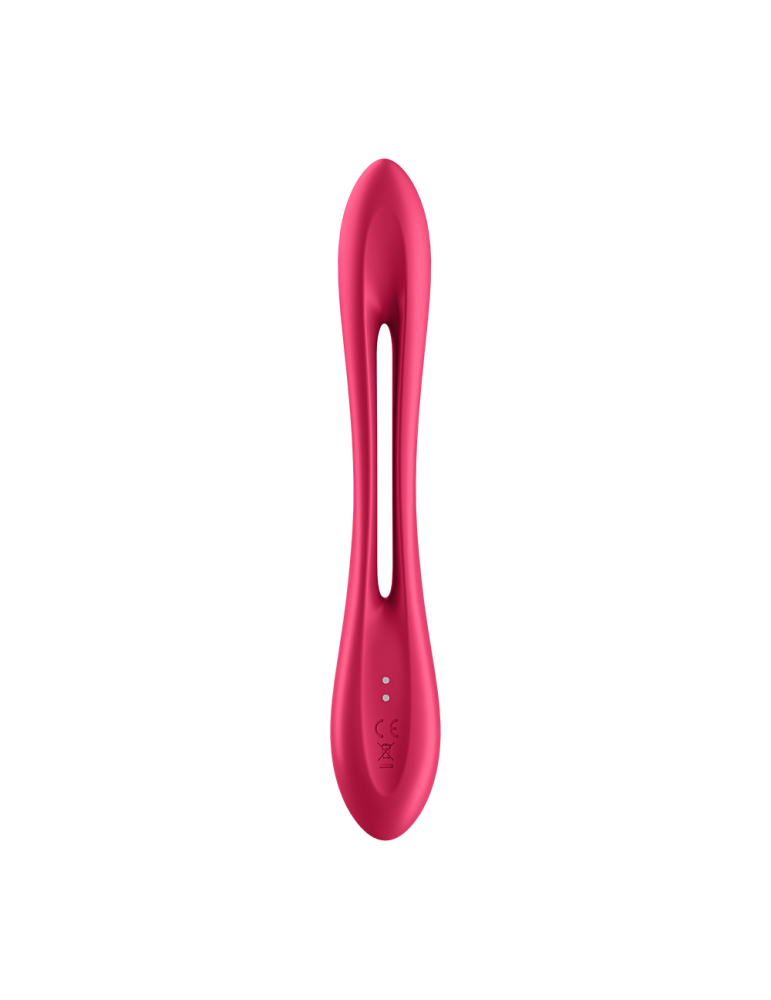 Sextoy flexible multifonction, vibromasseur, cockring, stimulateur de clitoris USB Elastic Joy Satisfyer - CC597800