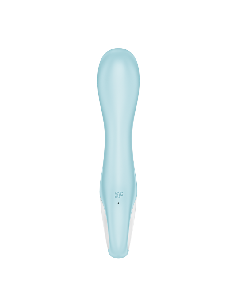 Vibromasseur gonflant connecté bleu USB Air Pump Vibrator 5 Satisfyer - CC597802