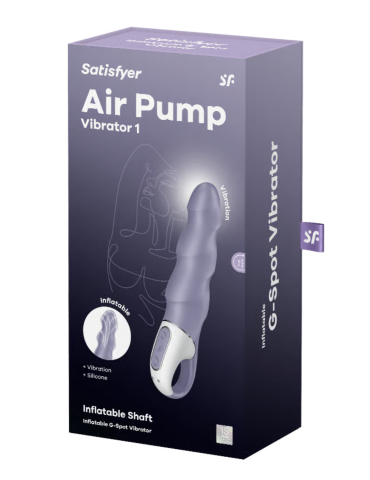 Vibromasseur gonflable Satisfyer Air Pump Vibrator 1 - CC597875 2