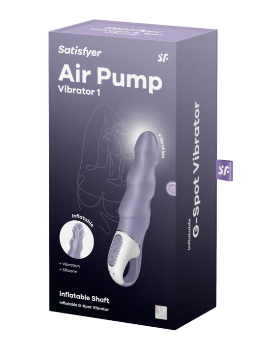 Vibromasseur gonflable Satisfyer Air Pump Vibrator 1 - CC597875