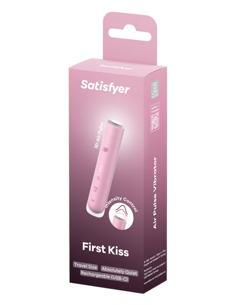 Stimulateur clitoridien de voyage First Kiss Satisfyer - CC597874