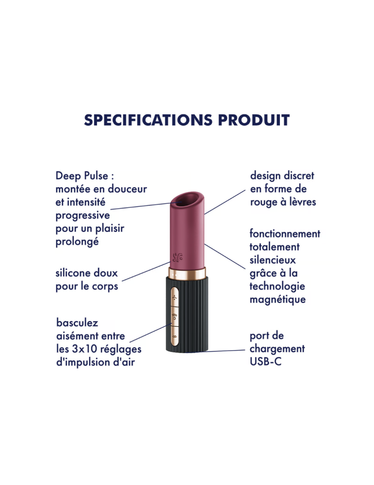 Stimulateur clitoridien de voyage Pro 2 Kiss Satisfyer - CC597870