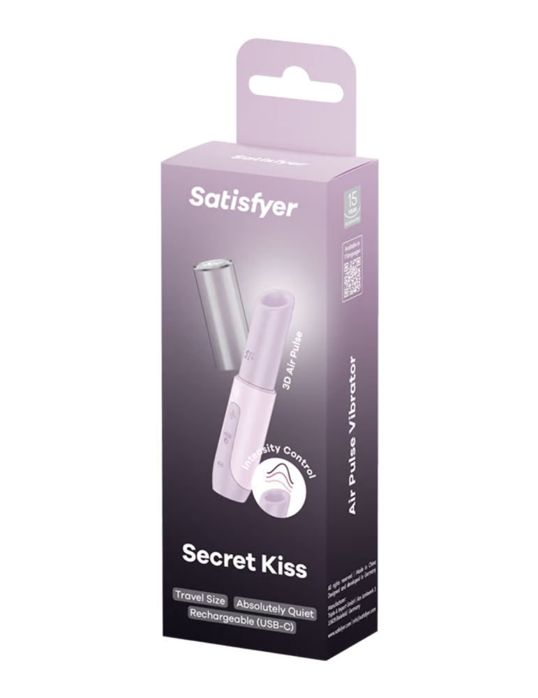 Stimulateur clitoridien de voyage Secret Kiss Satisfyer - CC597869