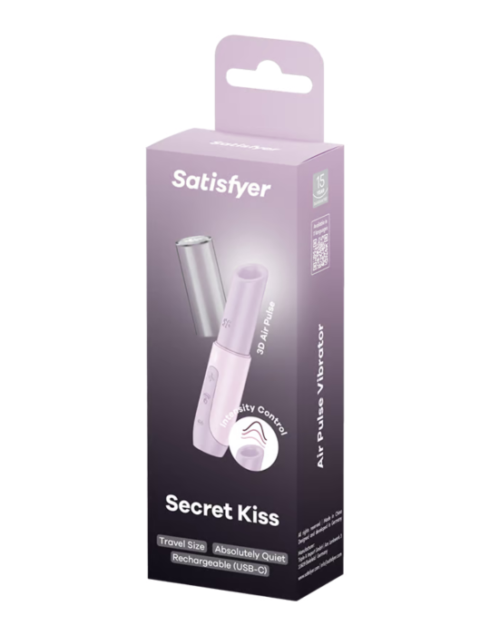 Stimulateur clitoridien de voyage Secret Kiss Satisfyer - CC597869