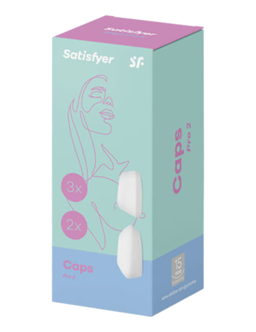 Capuchons interchangeables x5 pour Satisfyer Pro2 - CC597868