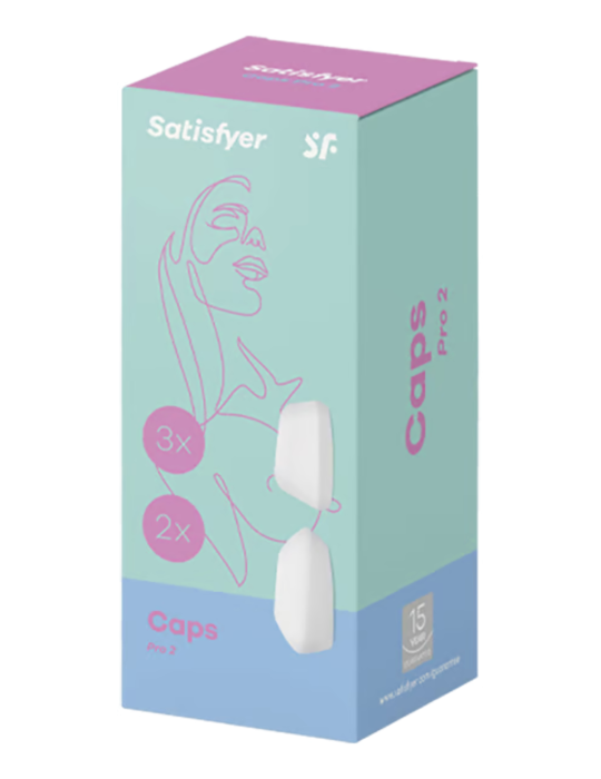 Capuchons interchangeables x5 pour Satisfyer Pro2 - CC597868 Capuchons interchangeables x5 pour Satisfyer Pro2 - CC597868