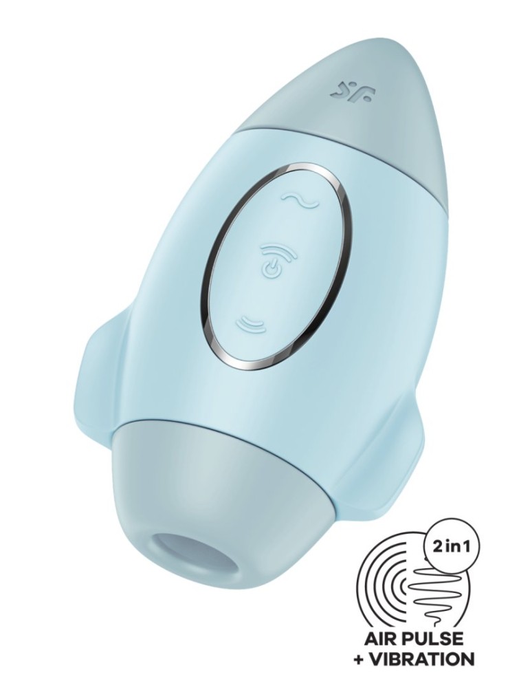 Stimulateur de clitoris violet vibration et air pulsé USB vert Mission control Satisfyer - CC597853 Stimulateur de clitoris violet vibration et air pulsé USB vert Mission control Satisfyer - CC597853