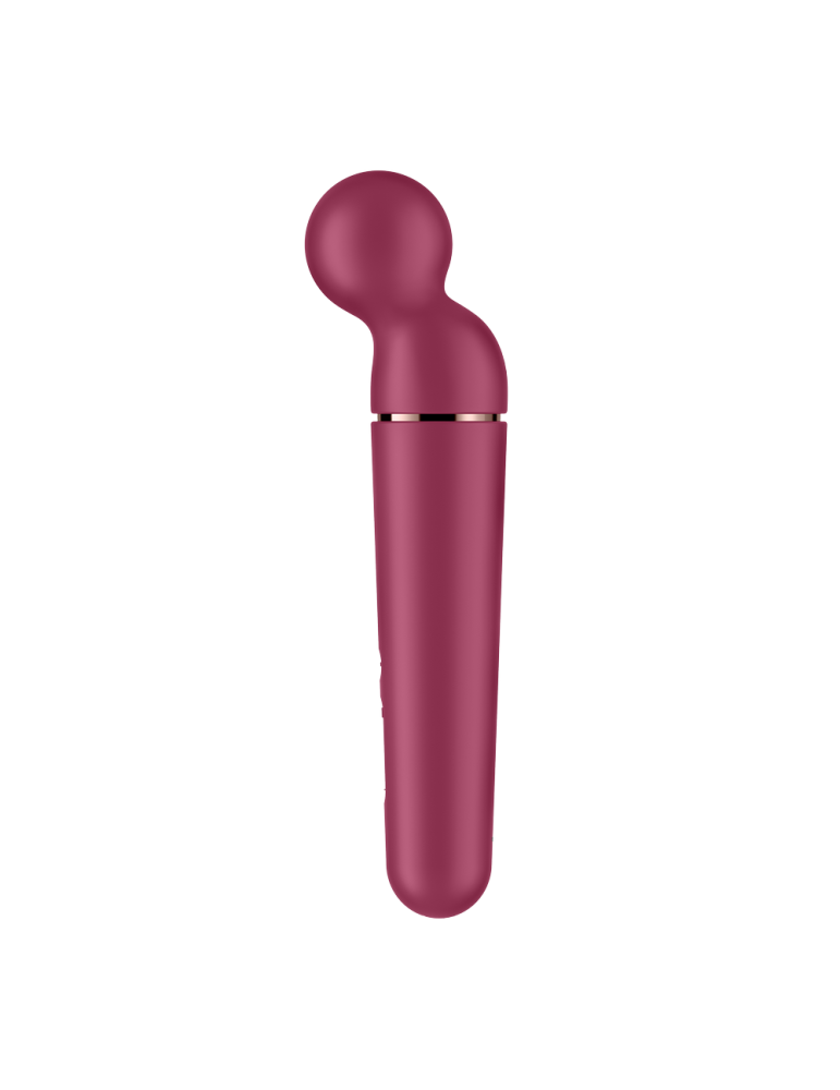 Vibromasseur wand rouge USB 60 vibrations Planet Wand-er Satisfyer - CC597844