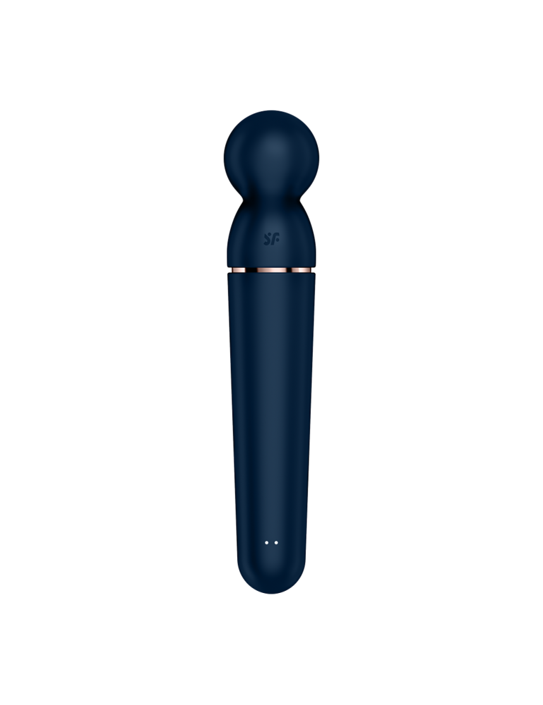 Vibromasseur wand bleu USB 60 vibrations Planet Wand-er Satisfyer - CC597845