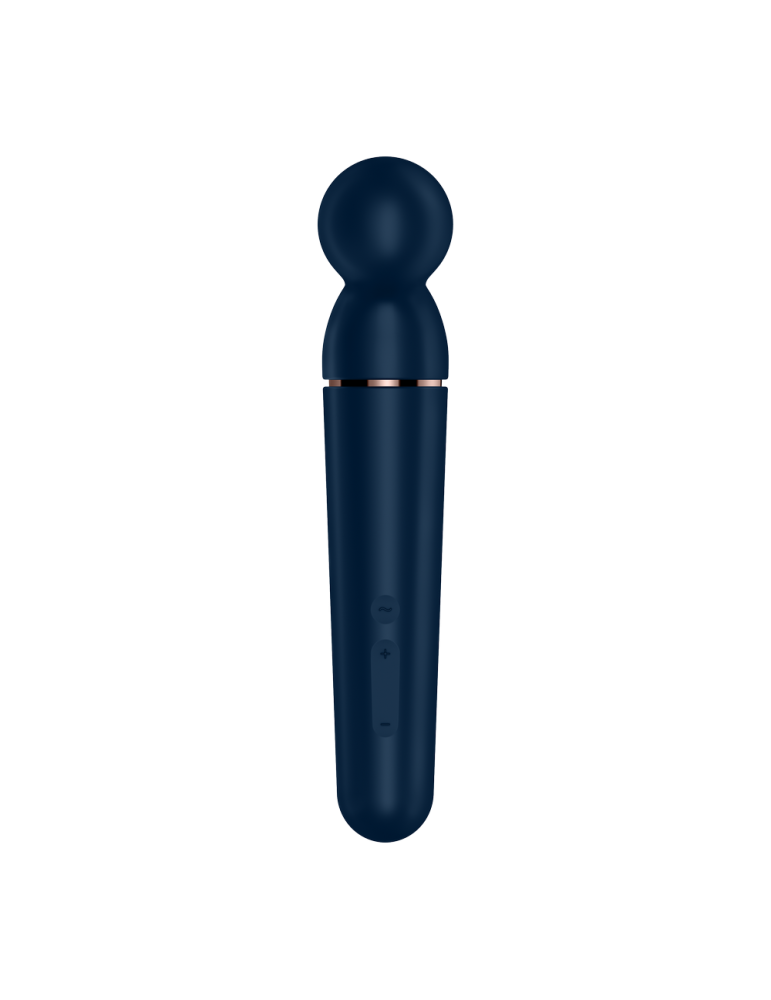 Vibromasseur wand bleu USB 60 vibrations Planet Wand-er Satisfyer - CC597845