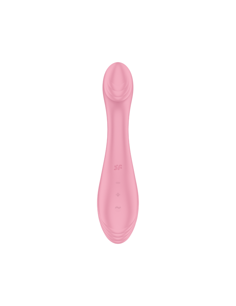 Vibromasseur G spot rose, vibrations fortes G-Force Satisfyer - CC597835