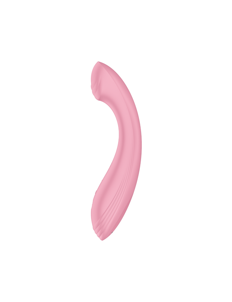 Vibromasseur G spot rose, vibrations fortes G-Force Satisfyer - CC597835