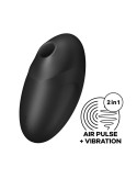 Stimulateur clitoridien par air pulsé et vibration noir USB Vulva Lover 3 Satisfyer - CC597827