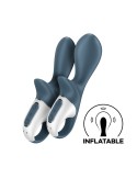 Vibromasseur gonflable anal gris USB Air Pump Booty 2 Satisfyer - CC597846